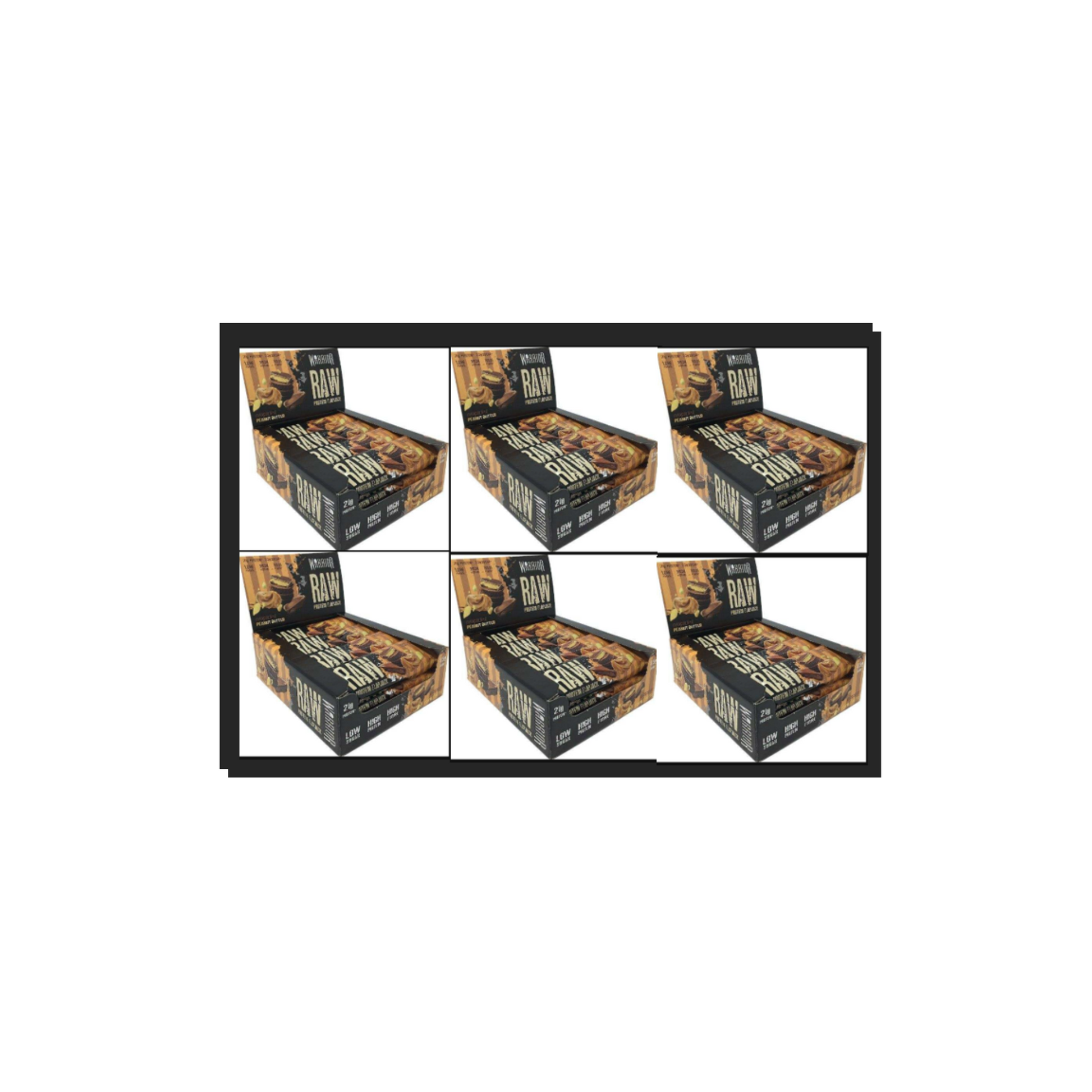 Warrior Raw Protein Flapjack – 12 Bars Bundles