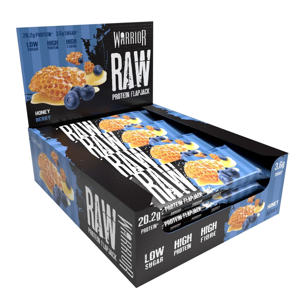 Warrior RAW Protein Bar - 12 x 75g Bars