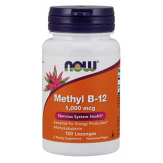 NOW Foods Methyl B-12, 5000 mcg, 90 Veg Caps (BBE: 11/2029)